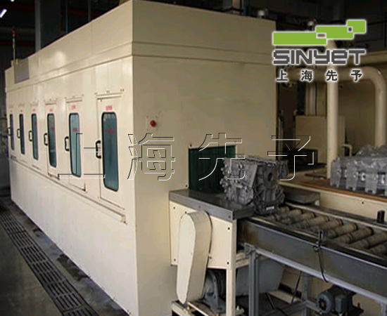 多功能全自動(dòng)通過式高壓噴淋清洗機(jī)